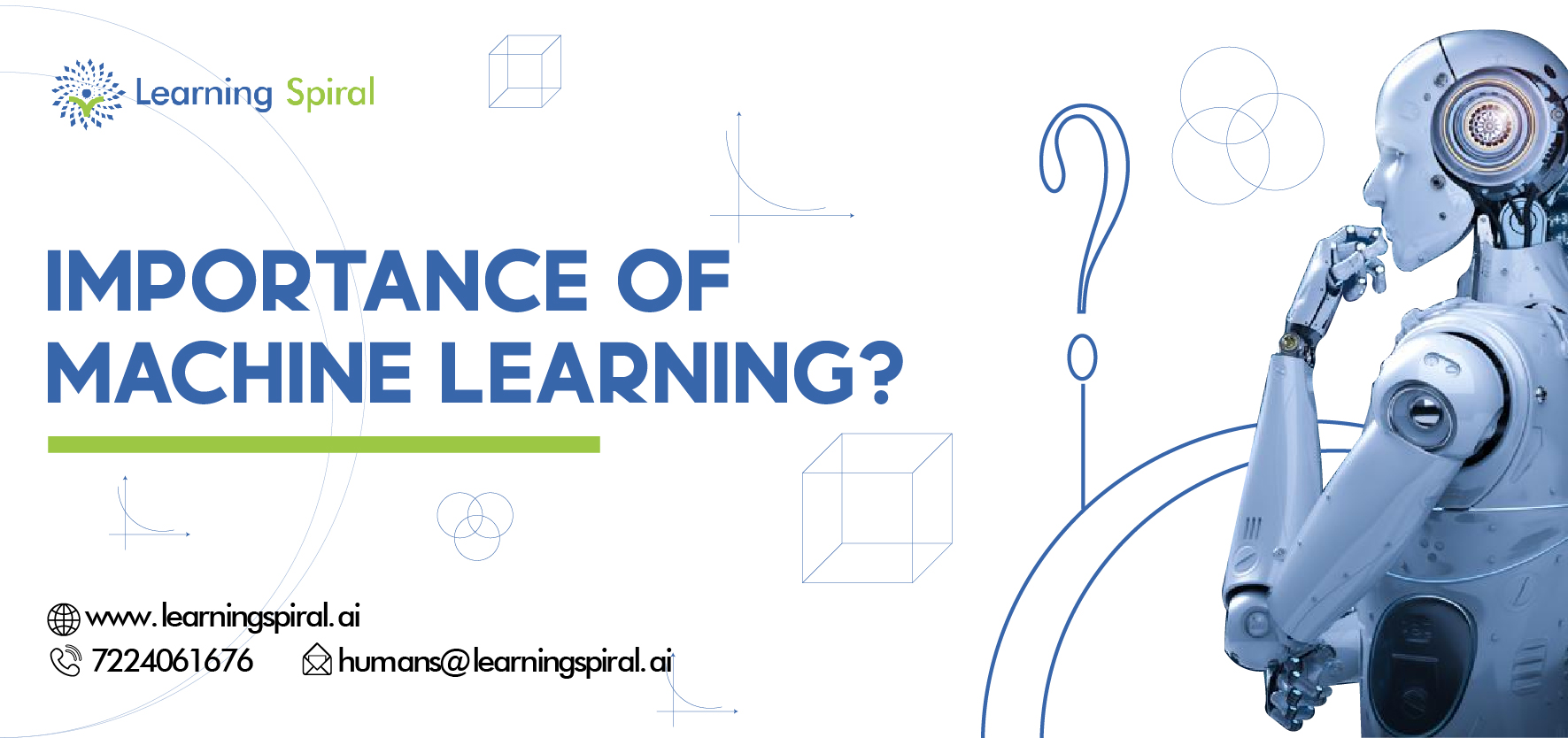 IMPORTANCE OF MACHINE LEARNING 01 Learning Spiral AI