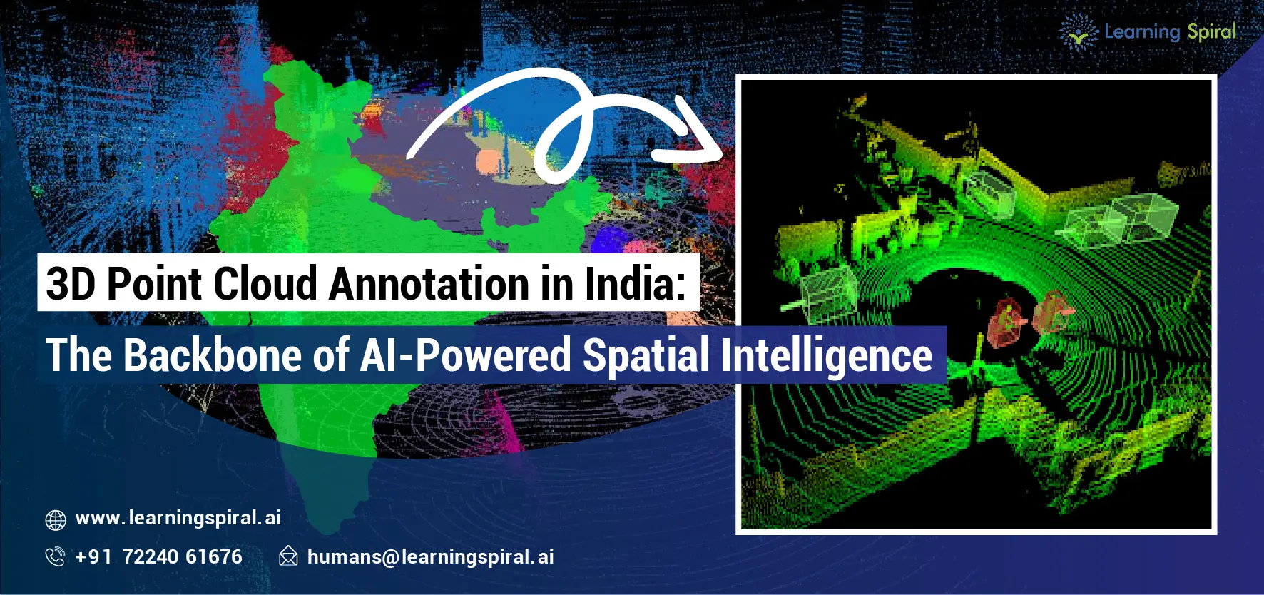 3D Point Cloud Annotation in India