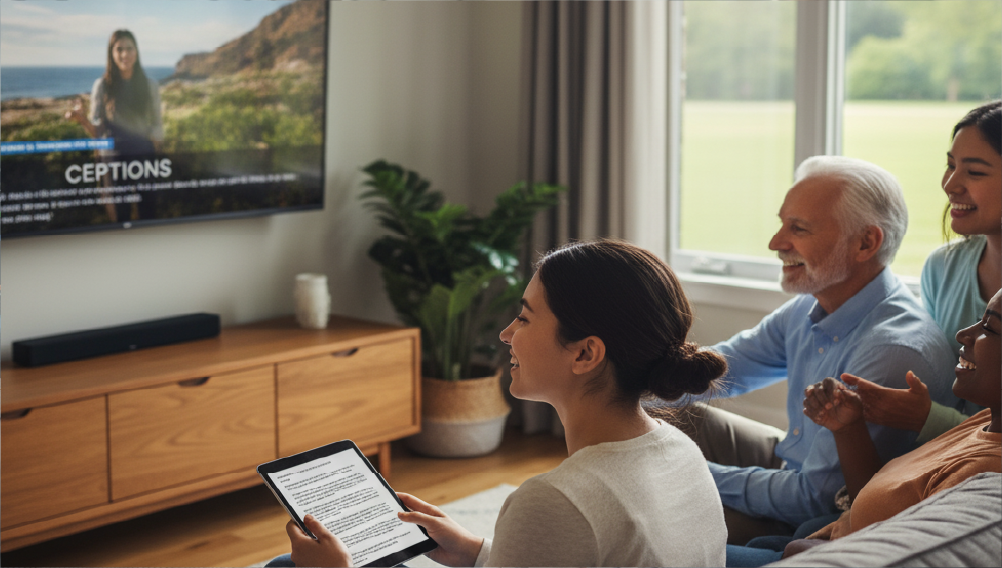 Accessible Audio & Captions