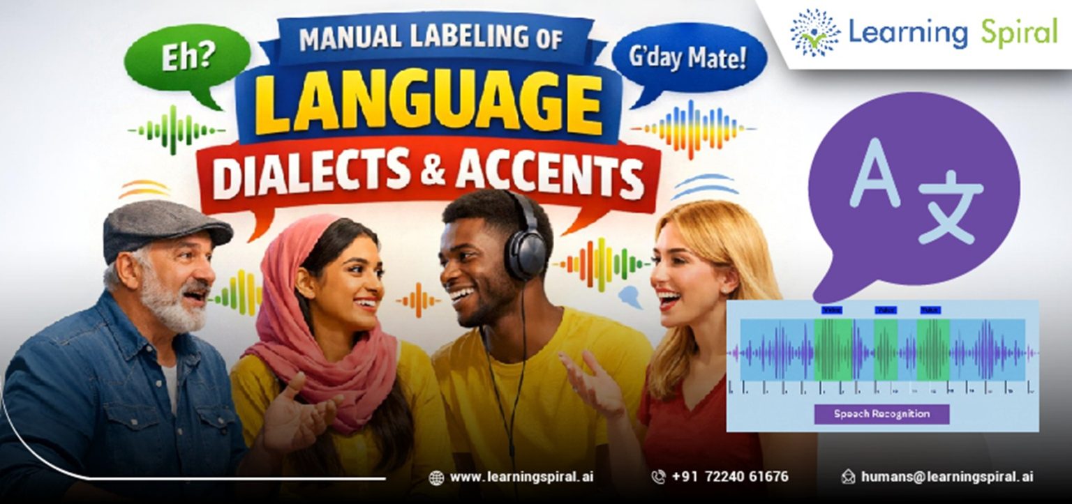 Manual Labeling of Dialects & Accents | Learning Spiral AI