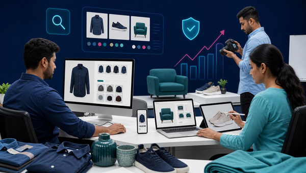 E-commerce Content Services | Learning Spiral AI E-commerce Content Services