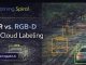 LiDAR vs RGB-D point cloud labeling for AI training and 3D data annotation